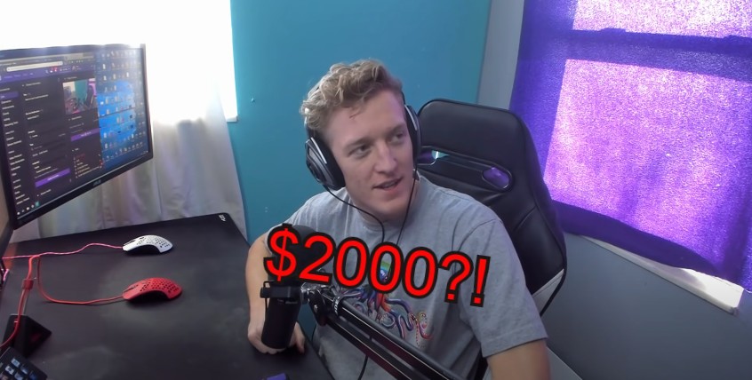 Huippustriimaaja Tfue esitteli WC-istuimensa seuraajilleen Twitterissä, josta hän on omien sanojensa mukaan maksanut huimat 2 000 dollaria!