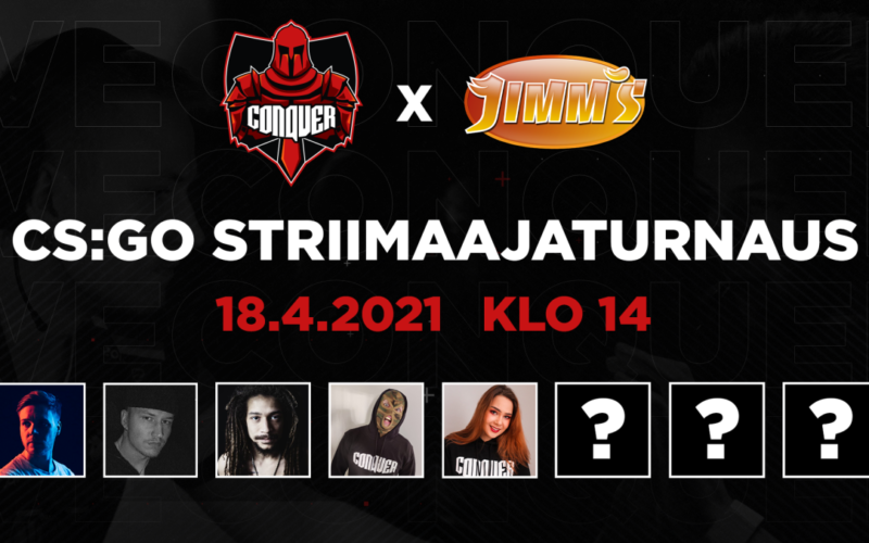 Striimaajien CS:GO-turnaus päättyi trilleriin, kun NurmioNin, AndyPyron ja TurunMarkun tähdittämä TiikeriT-joukkue kairasi 2-1-voiton.