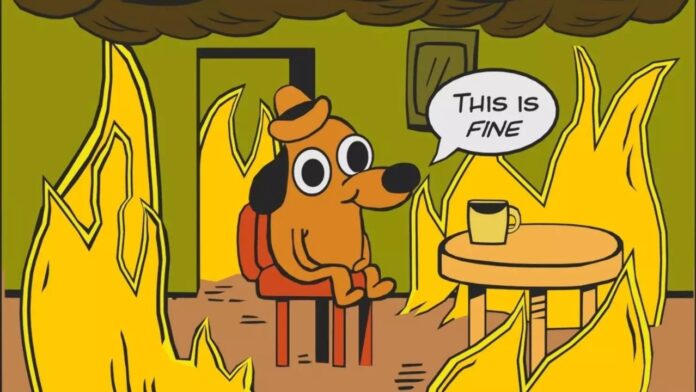 This Is Fine -meemi