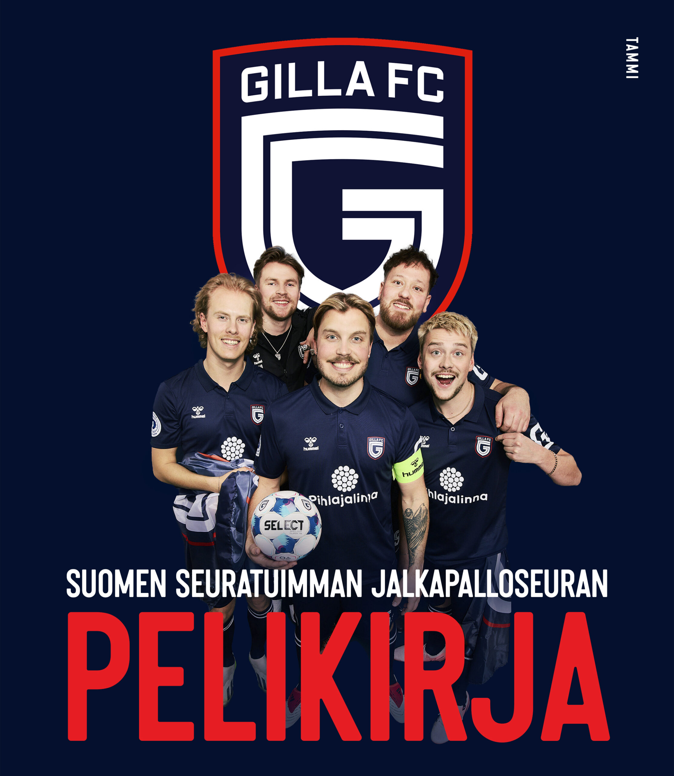 Gilla FC:n jäsenet. Gilla FC julkaisee oman pelikirjan!
