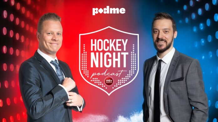 Hockey Night -podcastin promokuva