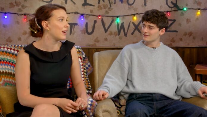 Millie Bobby Brown ja Noah Schnapp. Millie Bobby Brown paljasti uuden nimensä!