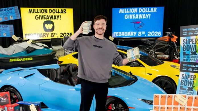 MrBeast ja Super Bowl -arvonta